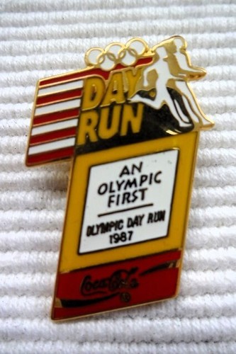 Coca cola olympic first pin - coca,