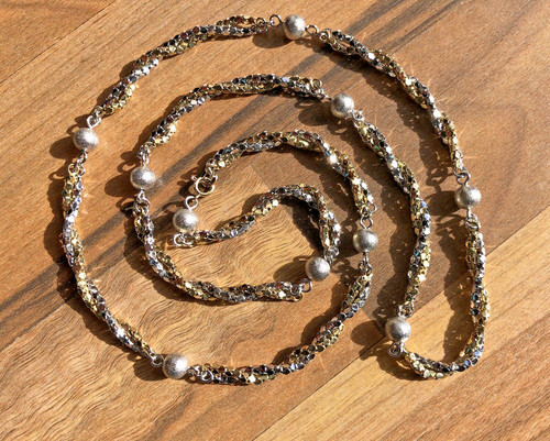 Gold kette collier 333 kt - collier,