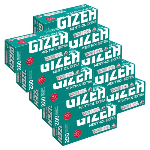2000 stück gizeh menthol - stück,
