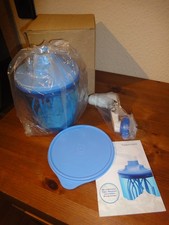 Tupperware Speedy Chef Mixer Rühr Quirl Handmixer blau Camping *NEU/OVP*