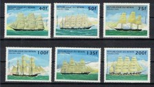 Benin 1996, Segelschiffe, Satz