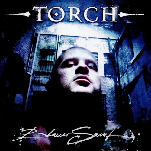 Torch blauer samt black - samt, (black