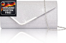 Clutch Pailletten Abendtasche