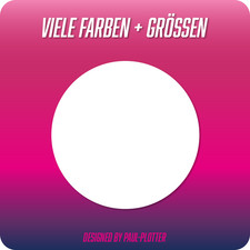 Aufkleber Startnummer Kreise