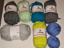 MyBoshi 50 g No1 Mulesing-freie Wolle Schnellstrickgarn