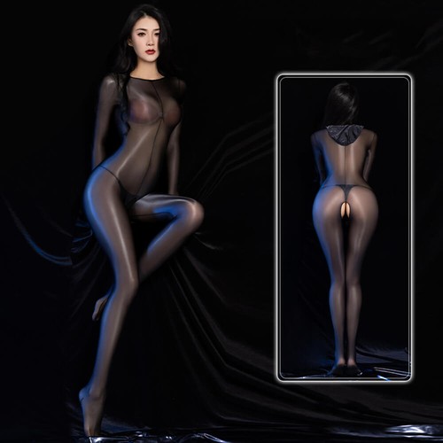 Damen glänzend transparent - damen,