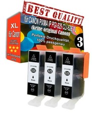 3x TINTEN PATRONEN für CANON PIXMA MG5150 MG5250 MG5350 IP4850 IP4950 IX6550 BK
