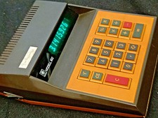 100% working 1976 Tischrechner Modell 802 green vacuum fluorescent display VFD