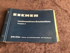 Ersatzteilliste Eicher
