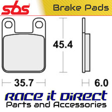 Bremsbeläge für Sherco 1.25