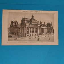 3 x Orig.(1905) Holzstich  Reistagsgb. Berliner Dom + Reichtsgericht Leipzig 