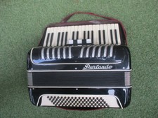 Antikes altes Akkordeon Parlando  PAUL MEINEL  KLINGENTHAL  3 93c mit Koffer