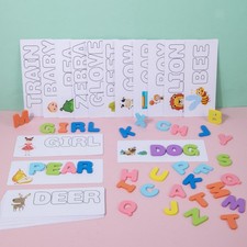 Holz Alphabet Block Montessori