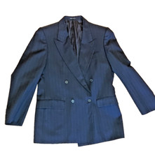 20er Jahre Al Capone Kostüm Nadelstreifen-Anzug Fasching Fasnacht Größe M 30/31