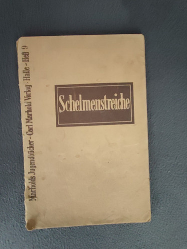Altes lese heft - lese, -heft