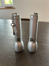 2x TCM Taschenlampe Heimwerken Arbeit Camping Lampe 11,5 cm lang