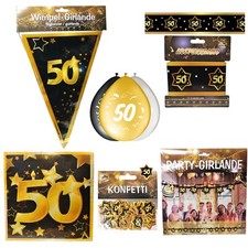 50. Geburtstag  Deko Set Mann
