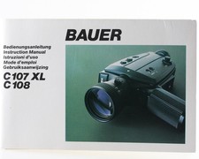 Bedienungsanleitung Bauer C107 XL C108 C 107XL C 108 C107XL C108 Anleitung