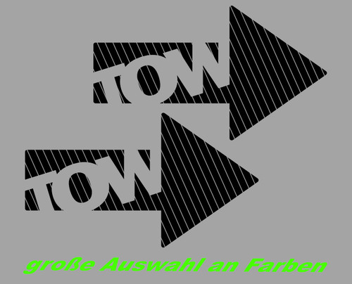 Tow rallye pfeil - pfeil, auto