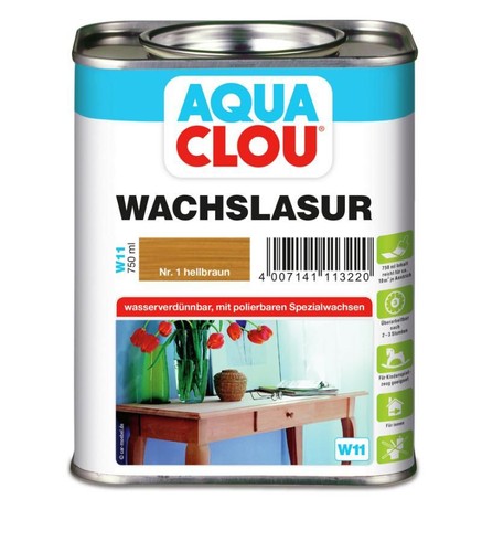 Clou wachslasur w11 750ml 1 - wachslasur,