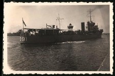Fotografie Kriegsschiff der