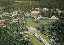 AK München Harlaching Bavaria Filmstudios Luftaufnahme 1965