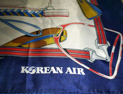 Vintage korean air - vintage, schal