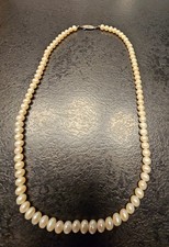 Perlenkette mit 925er Silber Verschluss