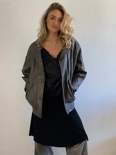 Lederjacke vintage y2k - vintage,
