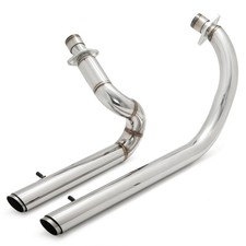 Poliert Auspuffrohr Auspuff Schalldämpfer für HONDA VLX600 VT600C Shadow Steed