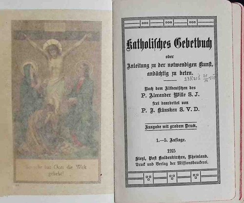 Katholisches gebetbuch oder - gebetbuch,