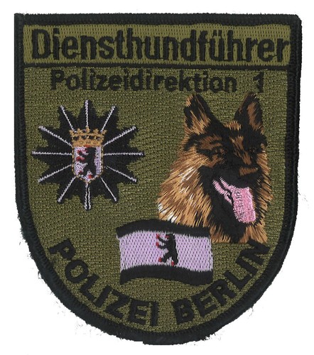 Abzeichen patch polizei berlin - polizei,
