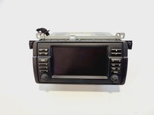 BMW E46 320D, Bordmonitor Wide Screen mit CD, 65526971855, 65526934410