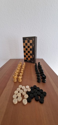 Schach und backgammon box - schach-,
