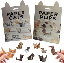 DIY Papier Katzen Origami