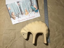 Ostheimer Schaf XXL Die Großen  fressend Krippe Weihnachten Brandstempel 