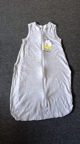 Schlafsack unisex grau mit kuh - unisex,