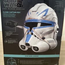 Star Wars Black Series Captain Rex Premium Electronic Helmet BY HASBRO wie neu