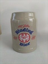 Bierkrug Brauereikrug Binding "100 Jahre 1870 - 1970" Jubiläum 