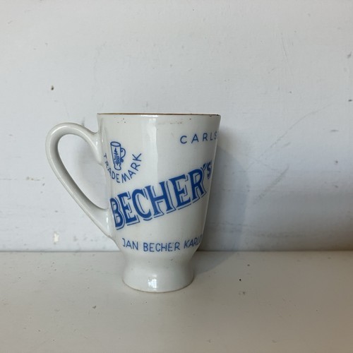 Vintage becher becherovka - vintage, becher’s