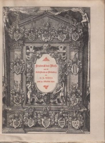 Friedrich der weise - friedrich, und