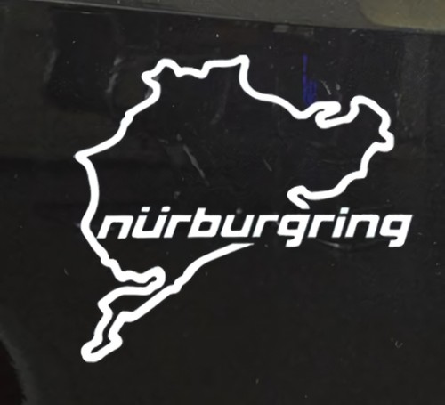 Sticker nürburgring - sticker,
