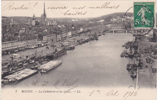 E0686 rouen cathedrale et - e0686,