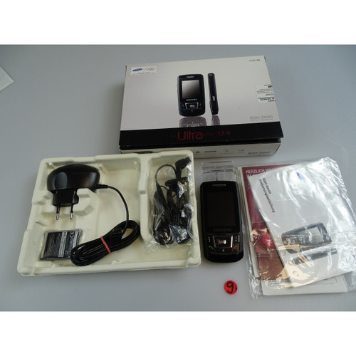 Samsung sgh d900 schwarz top - schwarz!,