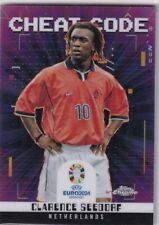 Topps Chrome UEFA Euro 2024 No. CC-13 Clarence Seedorf Cheat Code