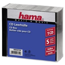 Hama 44744 CD-Box Jewelcase 5