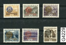 Österreich 518 - 523 Rotary International Satz postfrisch (G4229)