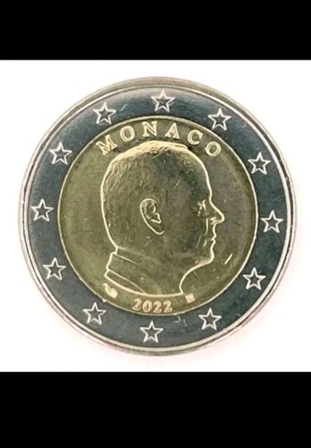 Euro 2022 kursmünze monaco - 2,