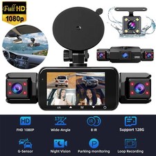 360 Grad Dashcam 4Kanal