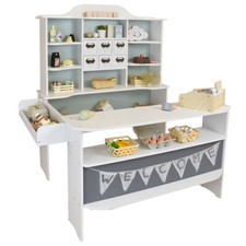 Roba Kaufladen aus Holz Kaufmannsladen Macaron für Kinder Marktstand Shop